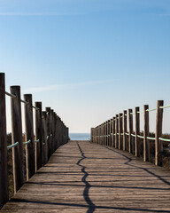 Fototapeta premium Chemin sur la plage.