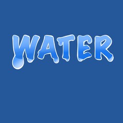 Water logo illustration