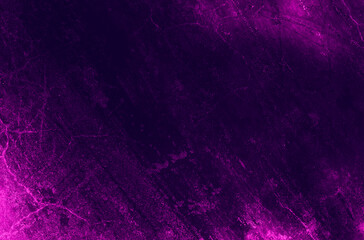Colorful purple concrete surface with scratch texture