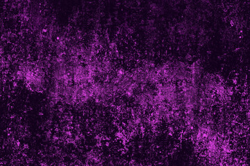 Grungy old purple concrete plaster surface