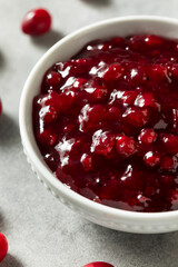 Homemade Sweet Lingonberry Jam