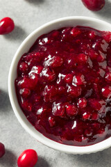 Homemade Sweet Lingonberry Jam