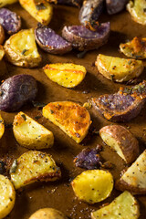 Homemade Cooked Roasted Baby Potatoes