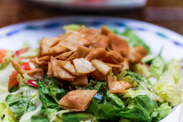 restaurant food on non isolated background 