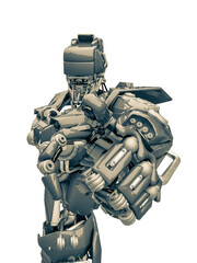 mechanical soldier wants you