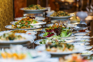 Persian, Arabic Cuisine in restaurant 