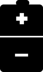 Obraz premium Battery icon design isolated on white background.eps