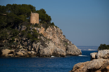 Fototapeta na wymiar Cala de Portals Vells Mallorca Spanien