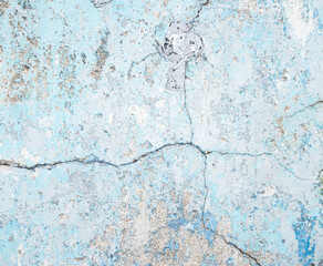 Texture of old concrete object, abstract pattern, cracks.