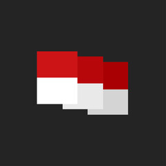 Indonesian flag icon