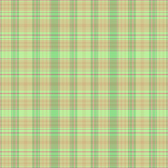 Seamless tartan plaid pattern with texture and pastel color.