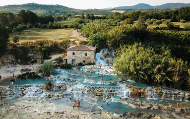 saturnia natural hot springs tuscany