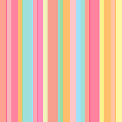 Stripe pattern. Multicolored background. Seamless abstract texture with many lines. Geometric colorful wallpaper with stripes. Print for flyers, shirts and textiles