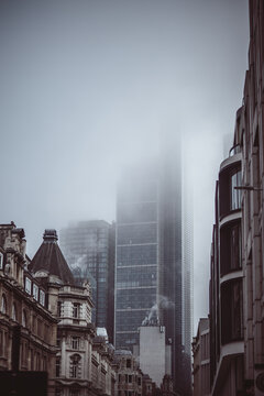 Foggy london sky scraper © Jake