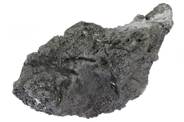 native arsenic from Alberoda, Germany isolated on white background
