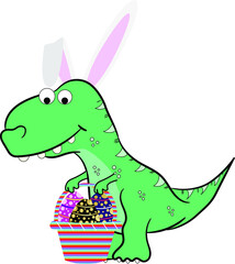 easter bunny with egg, Happy Easter Day Dinosaur  Egg 