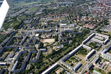 Greifswald, Wohngebiete Schönwalde 1 und 2 und Südstadt 2016