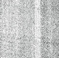 Rich, heavy fabric texture. Vector texture of weaving cloth. Grunge background. Abstract halftone vector illustration. Overlay for interesting effect and depth. Black isolated on white background.