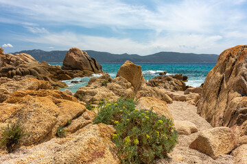 Fototapeta premium rocks and sea