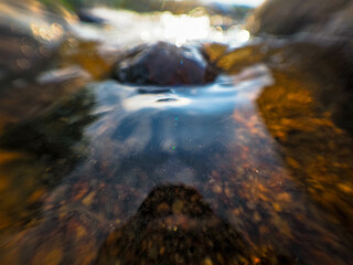 stream in the mountains