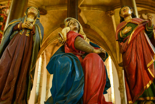 Innenansicht Klosterkirche Santa Cruz (Coimbra), Portugal
