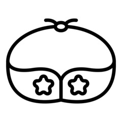 Vip event cloth icon outline vector. Music party. Special movie