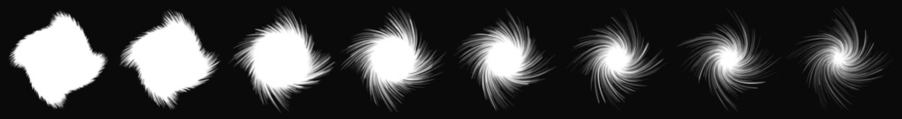 Fototapeta premium Radial, radiating, burst vector shape