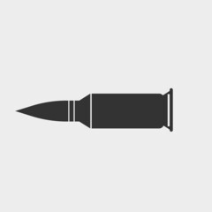 bullet vector icon illustration sign