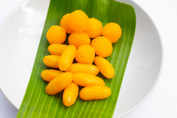 Thai traditional dessert, Sweet gold