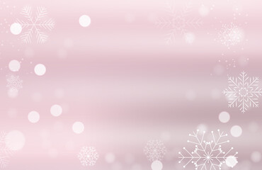 Christmas and New Year Glossy Light Background. Illustration