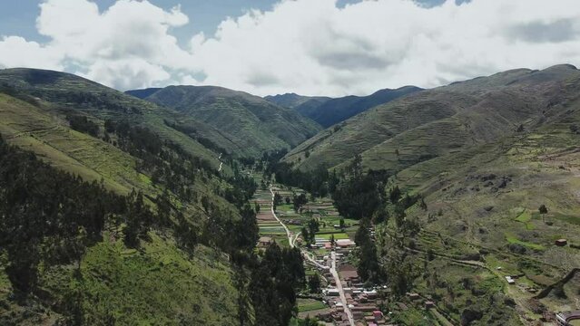 hermosos paisaje peruano Palcamayo tarma junin Peru 
