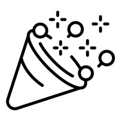 Wedding party icon outline vector. Event service. Gift planner