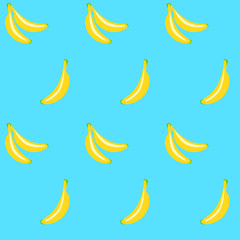 pattern with delicious fruits, vector images, bright colors