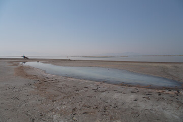 Great Salt Lake in Salt Lake City, Utah