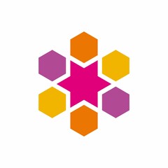 Fototapeta premium Colorful Islamic Ornament - Vector Flat Design Illustration : Suitable for Islamic Theme and Other Graphic Related Assets.