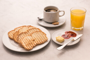 CONTINENTAL BREAKFAST MADE IN PERU