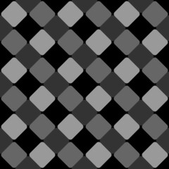 Fototapeta premium Rhombuses background. Seamless surface pattern design with diamonds ornament. Checks wallpaper. Ethnic mosaic motif. Crossed diagonal lines. Digital paper, textile print, page fill, designing. Vector.