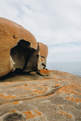 remarkable rocks up close on Kangaroo Island, South Australia