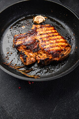 steak meat fried grill pork beef second course healthy food fresh portion healthy meal food snack on the table copy space food background