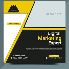 Social Media Post Design Template 