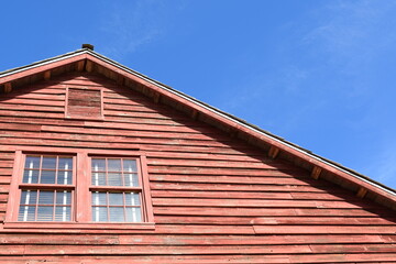 Red board roof