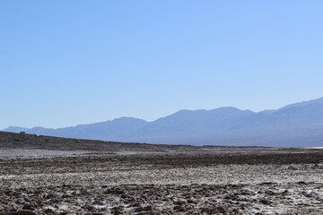 Death Valley mountains badlands
