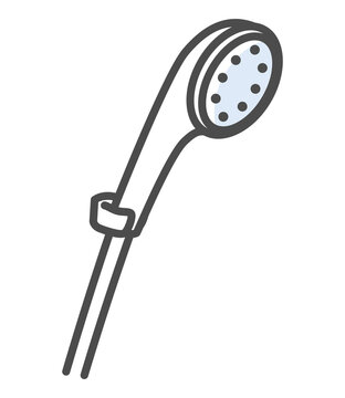 recommend clip art: simple illutstration of shower heads