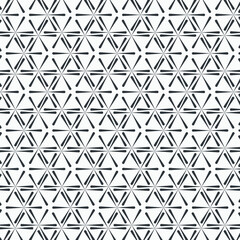 Vector pattern, repeating threes pointed rod on hexagon shape. Pattern is clean for fabric, wallpaper, printing. Pattern is on swatches panel
