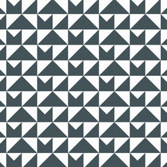 Geometric Vector pattern, repeating square and triangle. Pattern is clean for fabric, wallpaper, printing. Pattern is on swatches panel