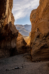 Looking Up Toward Smith Mountain From Sidewinder Canyon