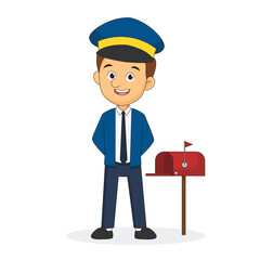 Post office Postman Mailman Uniform