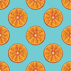 fruits drawing seamless background pattern
