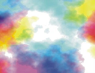 Background with abstract motif, has various colors like a rainbow