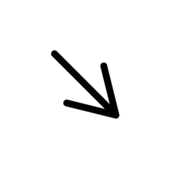 Arrow Style Icon Vector Illustration